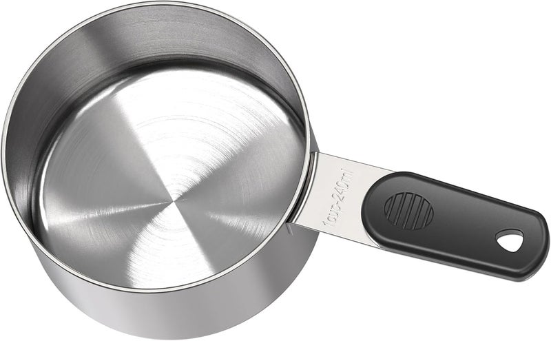 DOTINGHUX 1 Cup Magnetic Grips Stainless Steel Measuring Cup -1PCS - Image 1